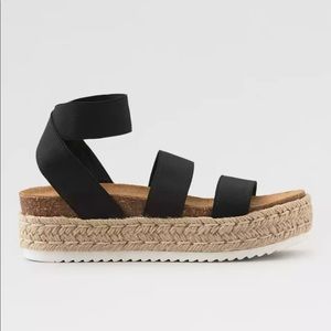 American Eagle Outfitters Black Sandal